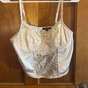 Lingerie lace top